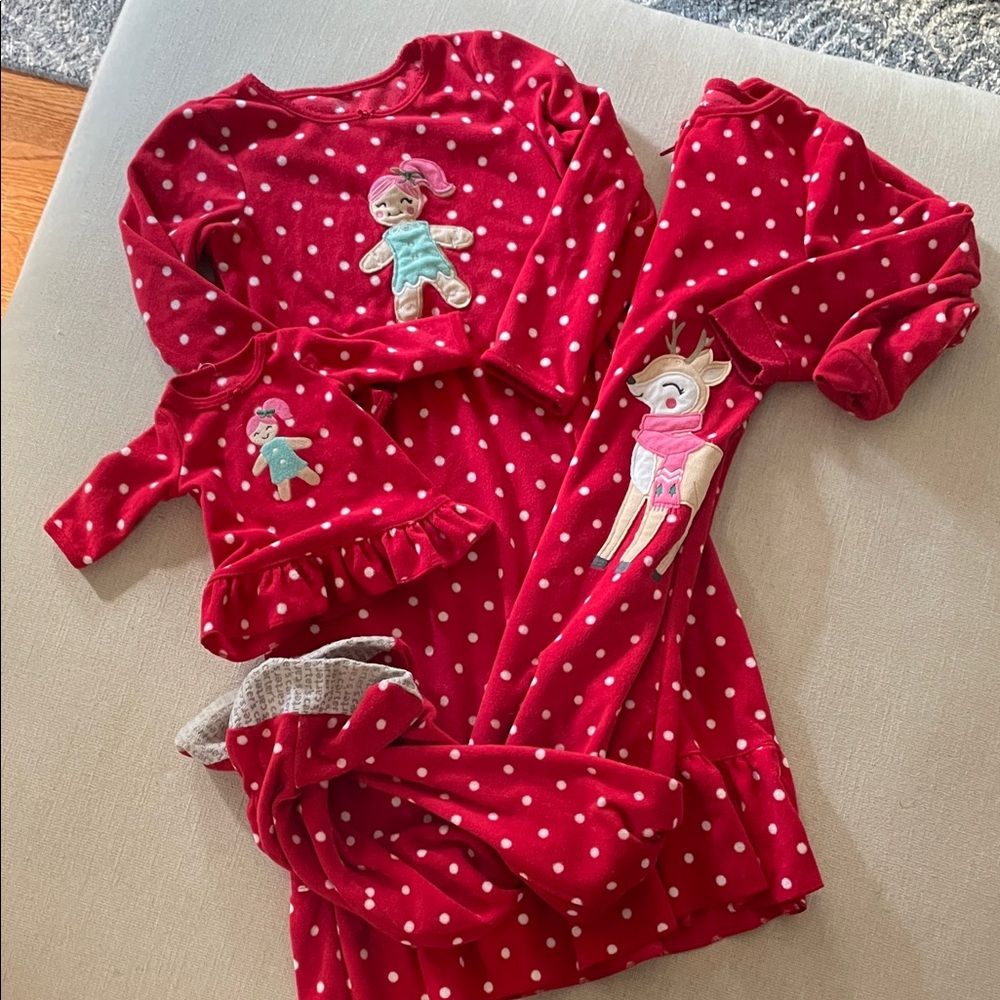 Carter's Pajama Bundle (Size 6-7)